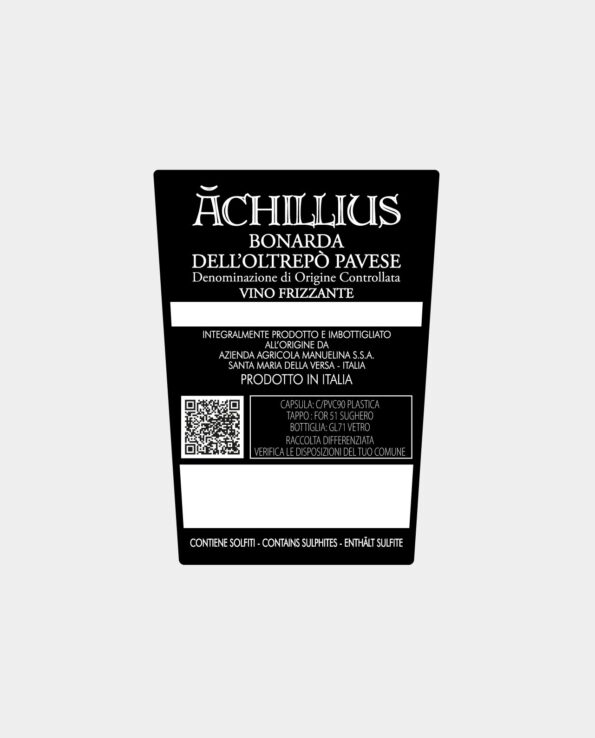 Achillius - Retro Etichetta